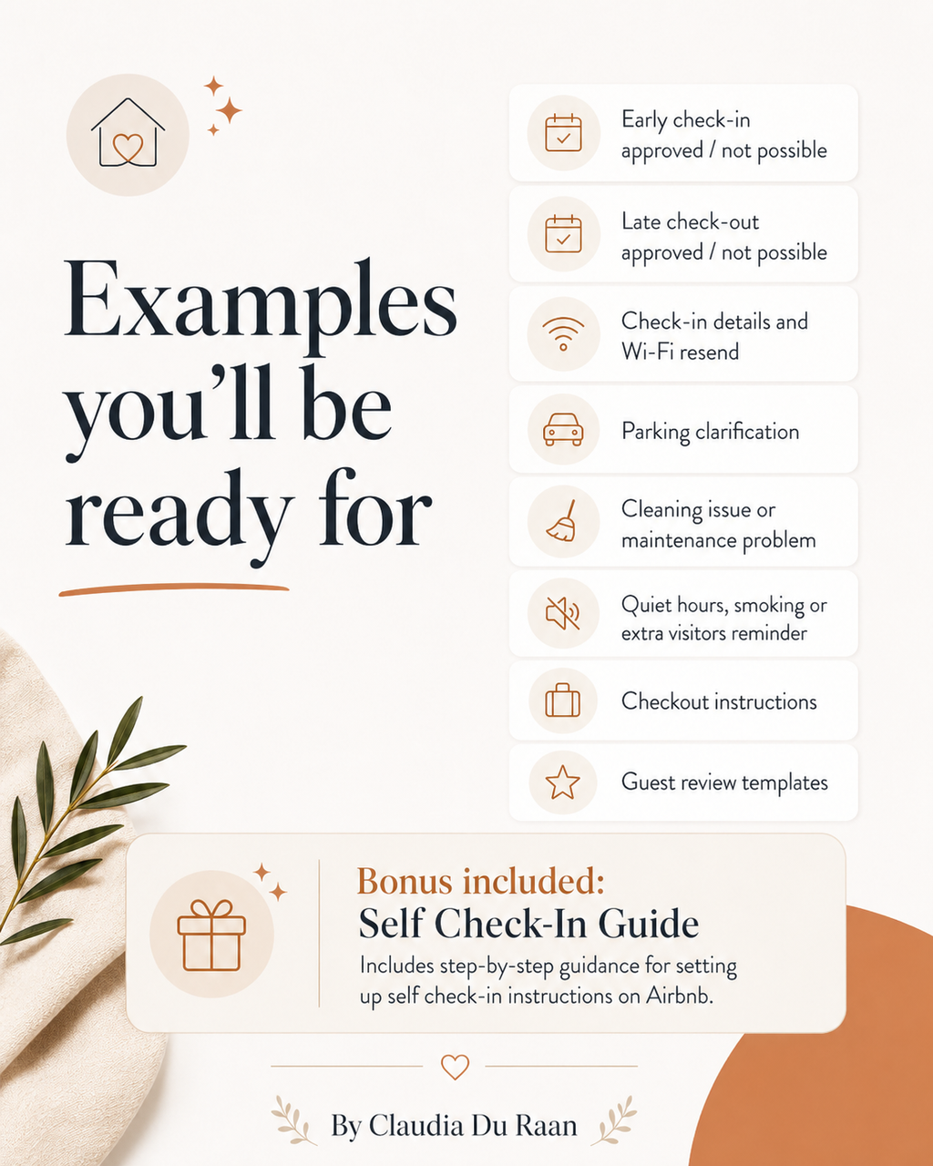 Guest Message Templates