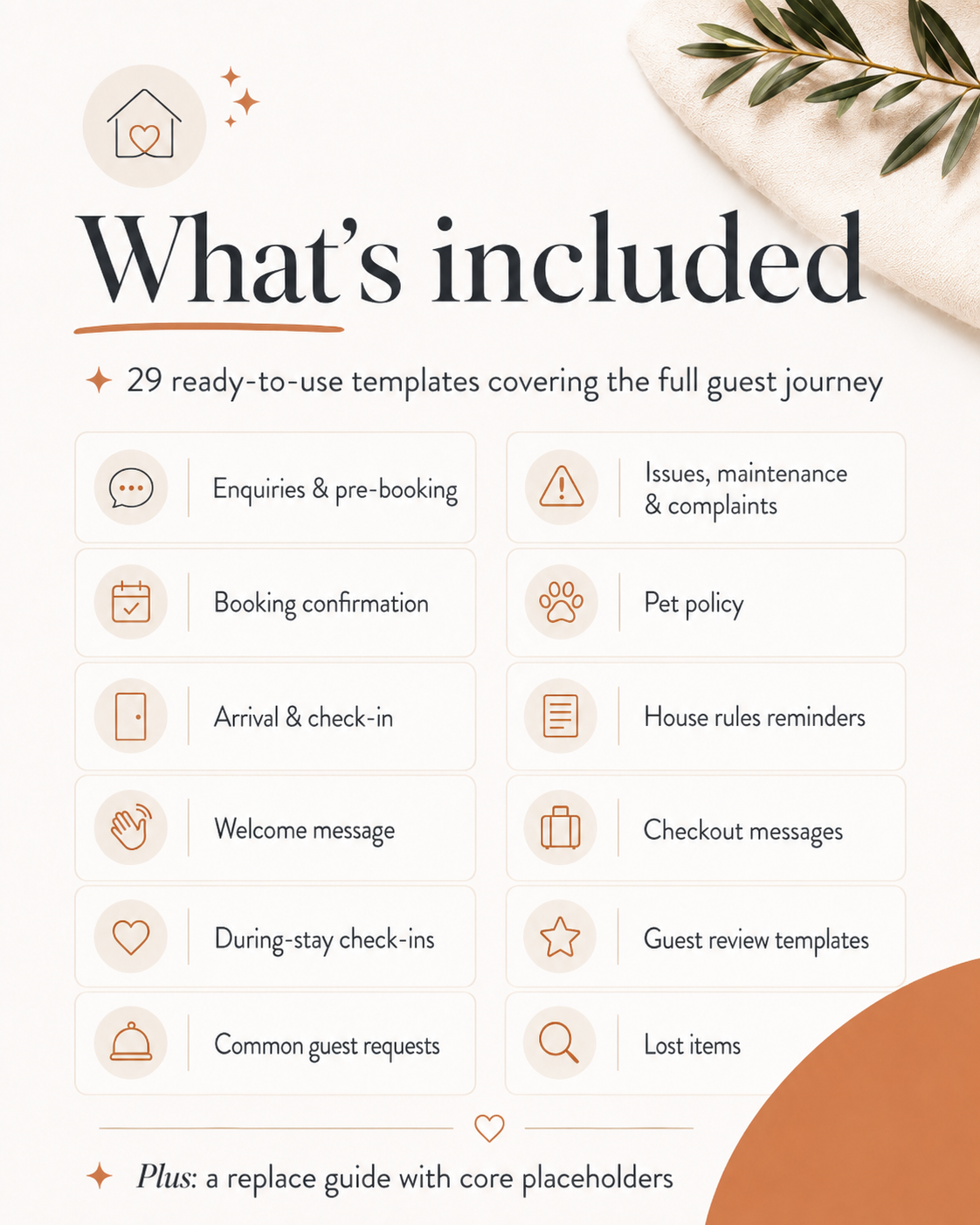Guest Message Templates