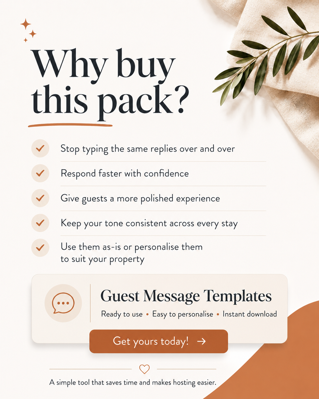 Guest Message Templates