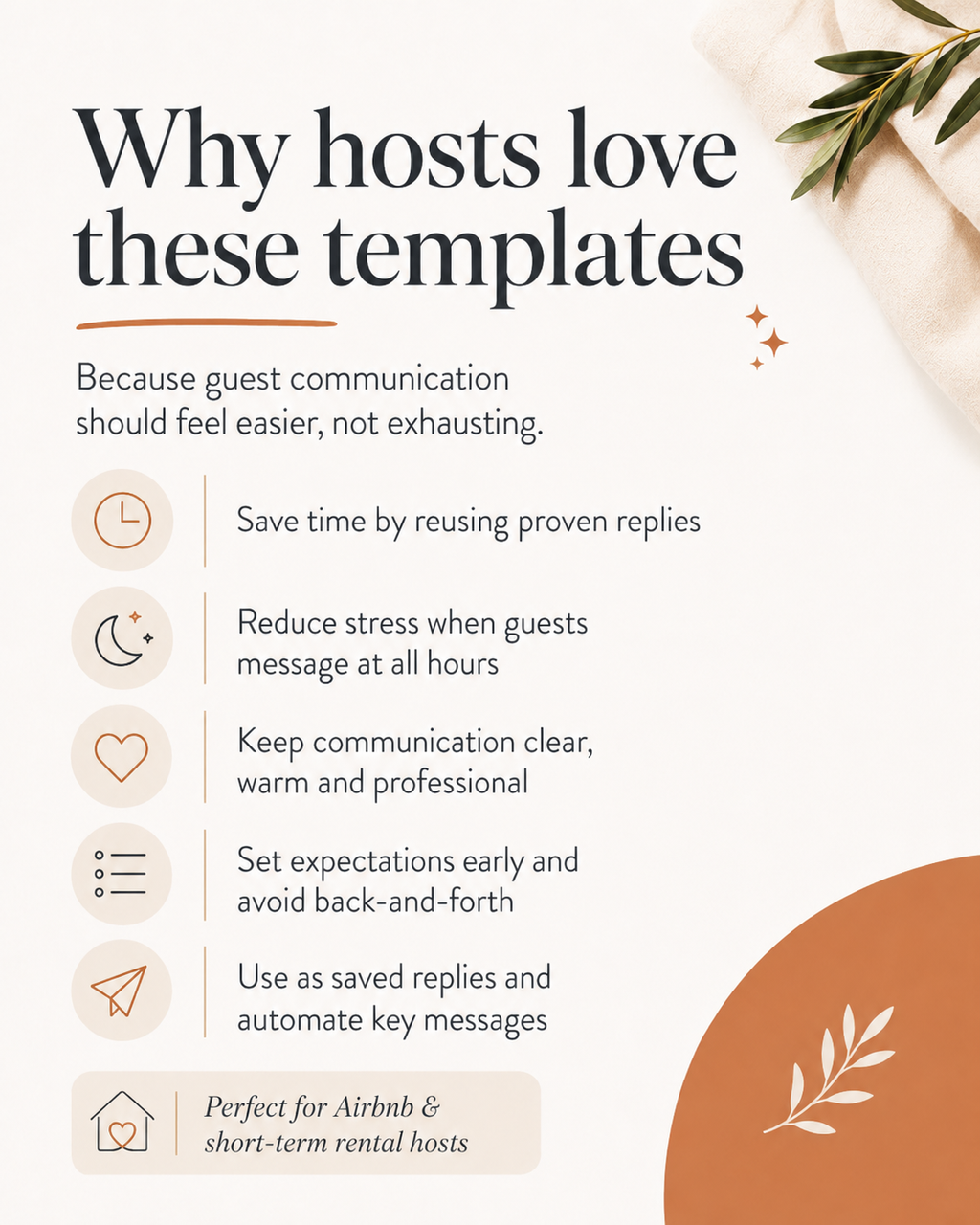 Guest Message Templates